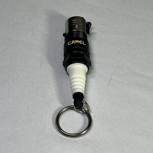 Vintage Joe Camel Cigarette Tobacco Camel Lighter Key Chain Sparkplug